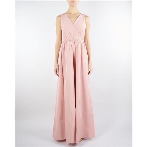 PENNY BLACK maxi dress rosa in taffettà