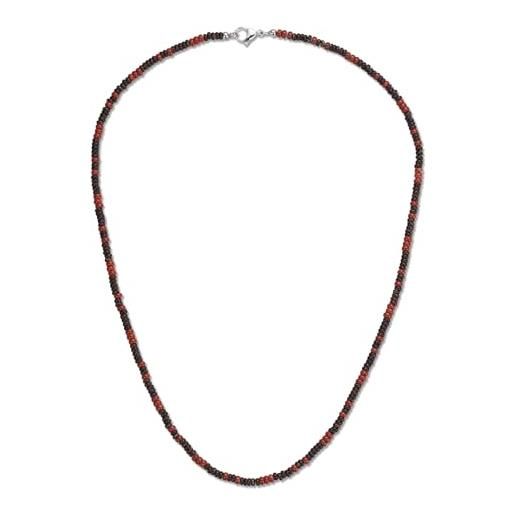 GAVU Collana di Pietre Naturali e Cristalli da Donna con Perline