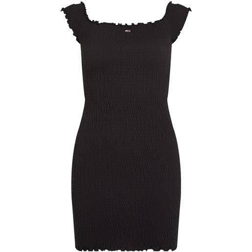 TOMMY JEANS abito smok body con donna