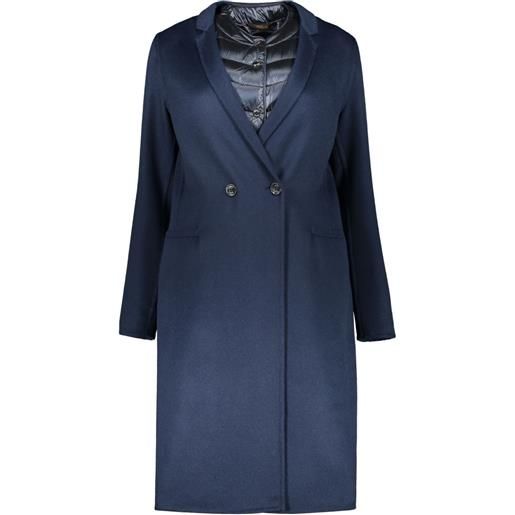 Moorer cappotto doppiopetto - blu