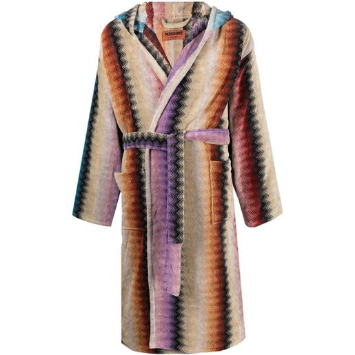 Missoni Home vestaglia con stampa - toni neutri