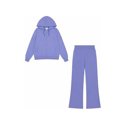 Completo Donna Tuta Donna In Cotone 100% Estiva E Morbida Per