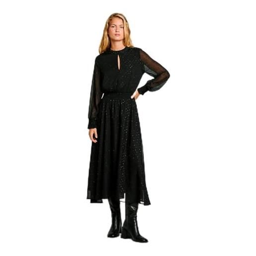 Pepe Jeans anushka vestito, nero (black), m donna