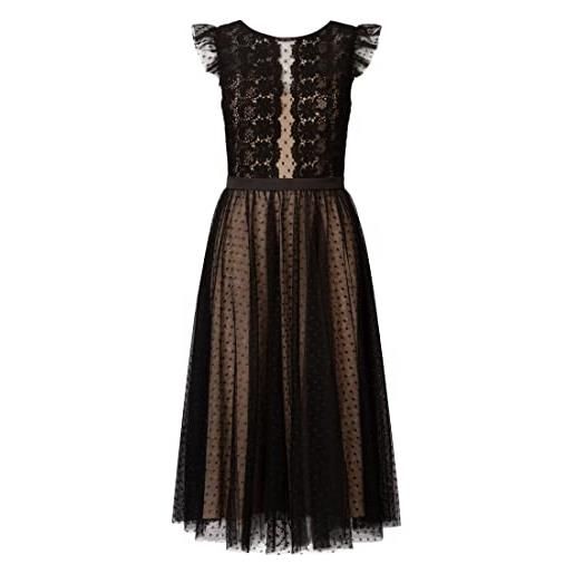 Kraimod vestito da cocktail, nero-amarillento, 44 donna