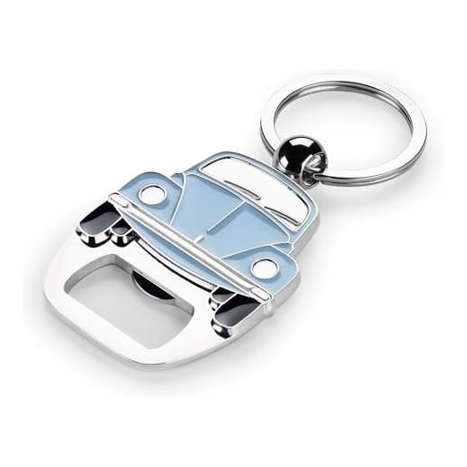 Volkswagen 1k6087010a - portachiavi a forma di coleottero, apribottiglie, blu, taglia unica, rétro