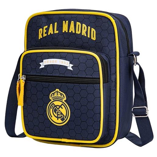 Real Madrid real messenger bag - collezione ufficiale
