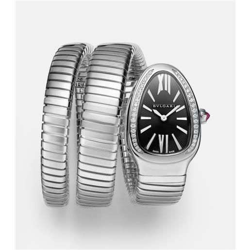 Bvlgari orologio serpenti tubogas con diamanti