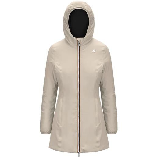 K-Way k way parka donna denise st warm double beige