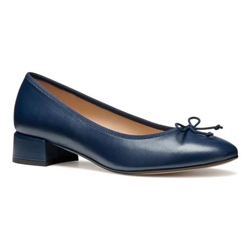 Geox d floretia a, ballerina donna, navy, 38 eu