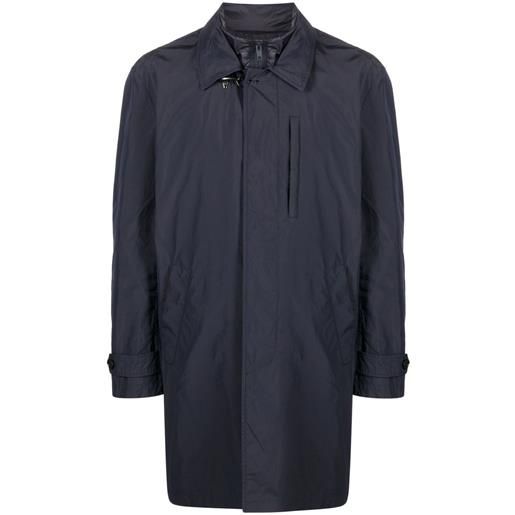 Fay cappotto con fodera rimovibile - blu