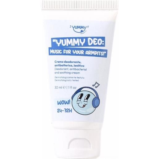 Yummy Beauty deodorante in crema, naturale e lenitivo, 24-48h wow 30 m