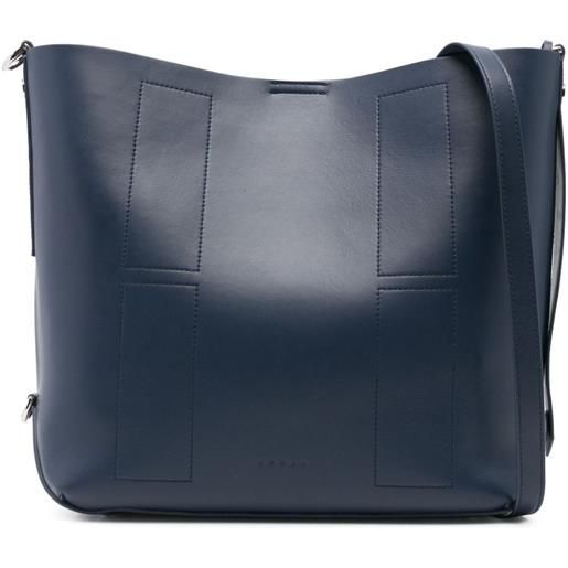 Hogan borsa a spalla hocket media - blu