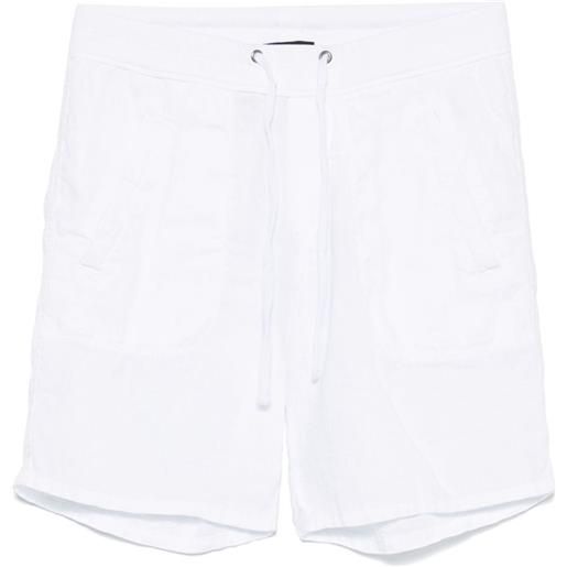 James Perse shorts in lino - bianco