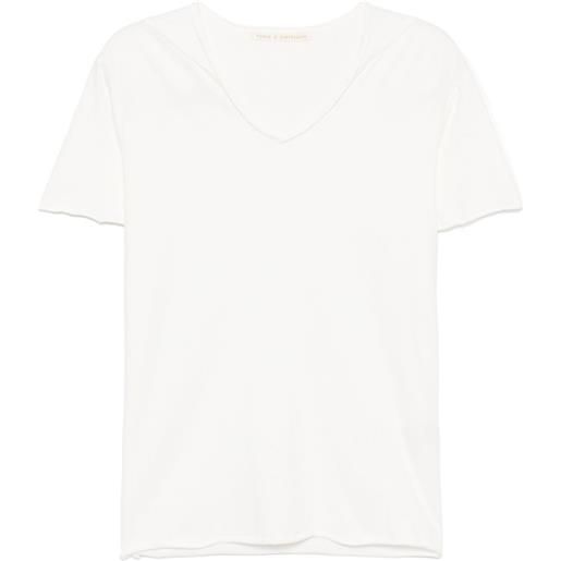 Forme D'expression t-shirt con scollo a v - toni neutri