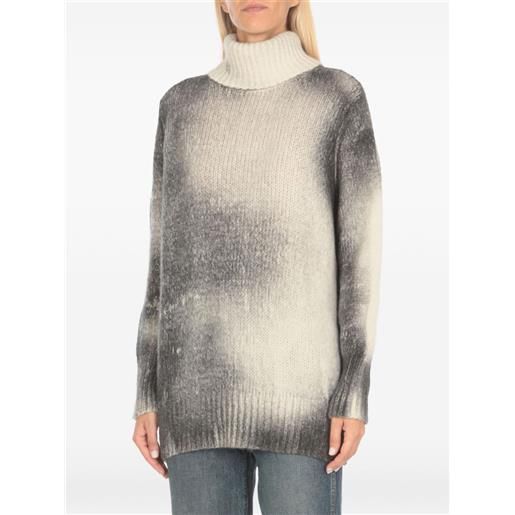 Avant Toi maglione a collo alto con effetto sfumato - toni neutri