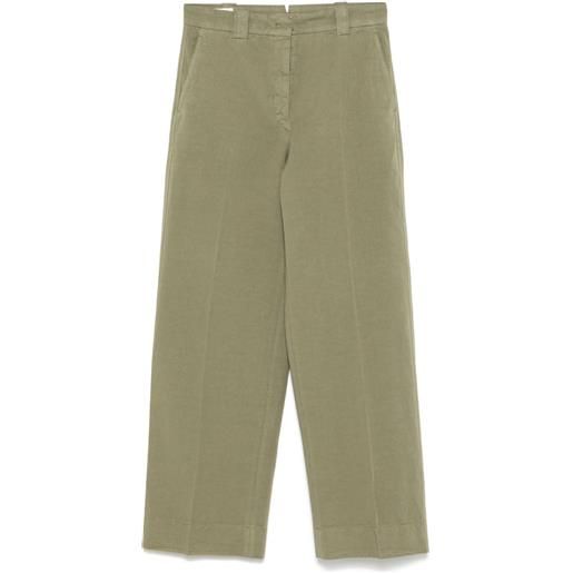 Incotex pantaloni dritti - verde
