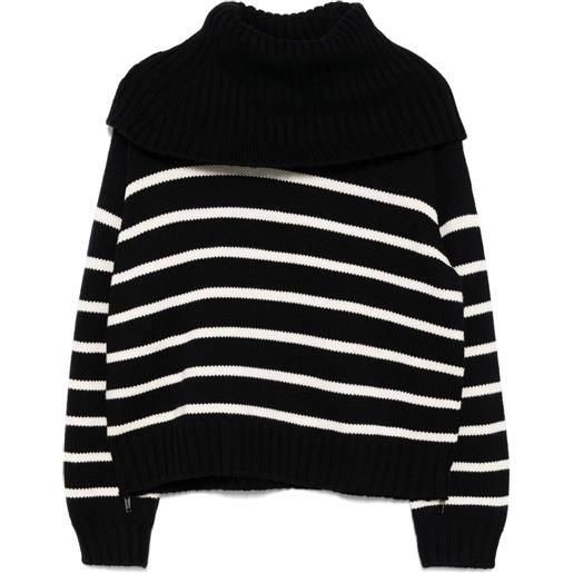 Monse maglione a righe - blu