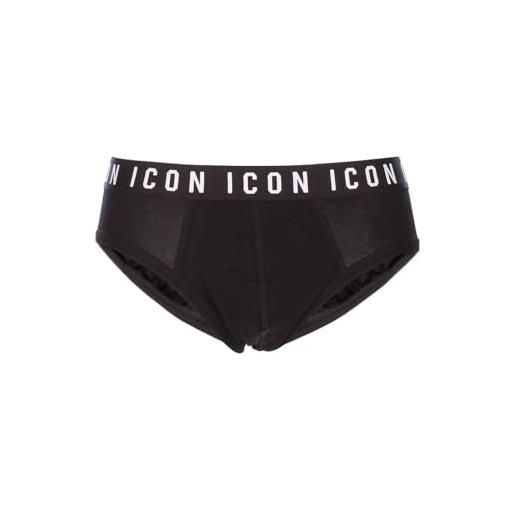 DSQUARED2 be icon slip uomo nero s