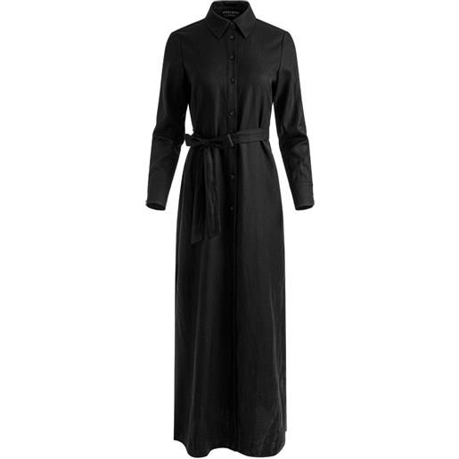 alice + olivia abito midi chassidy - nero