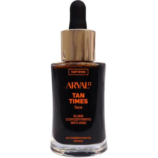 Arval half times - tan times face - elisir concentrato anti-età 30 ml - 30 ml