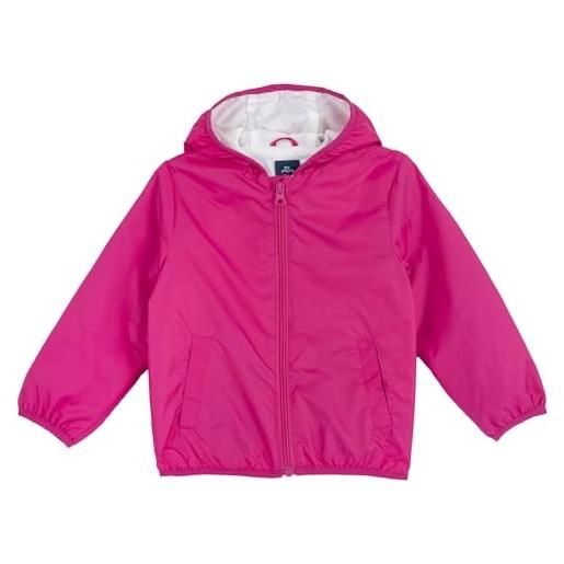 Chicco, giubbino con cappuccio e zip antivento, fucsia (it, età, 24 mesi, rosa)
