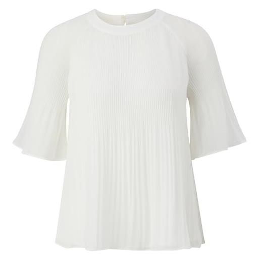 s.Oliver 2142633 camicia da donna, 0200 bianco, 40
