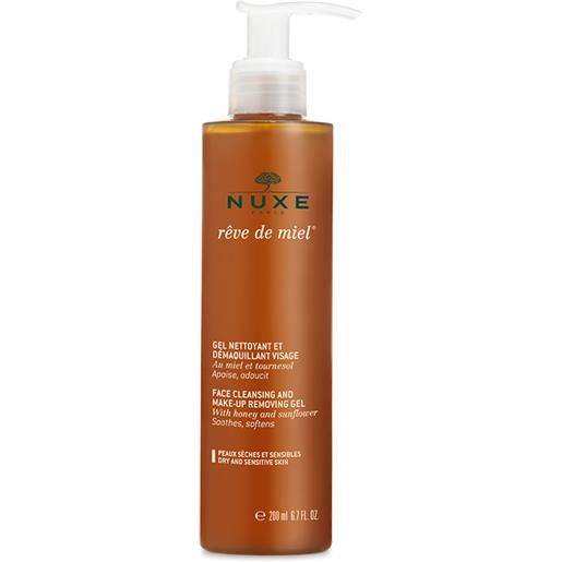 NUXE reve de miel gel struccante e detergente 200 ml