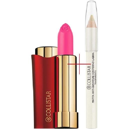 COLLISTAR rossetto vibrazioni di colore 40 + matita anti-sbavature