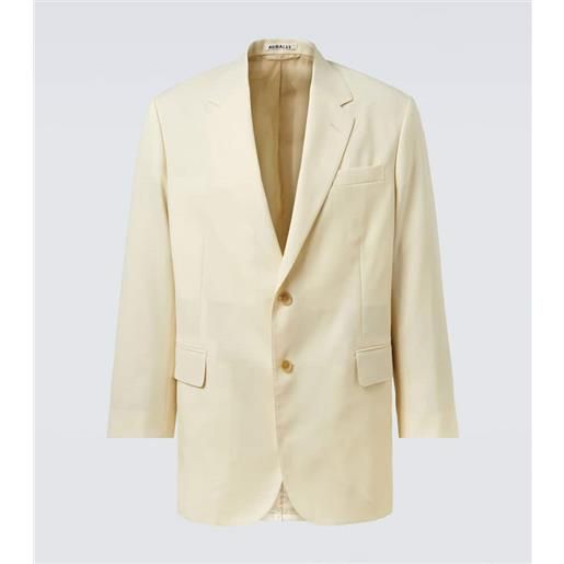 Auralee blazer in lana e mohair