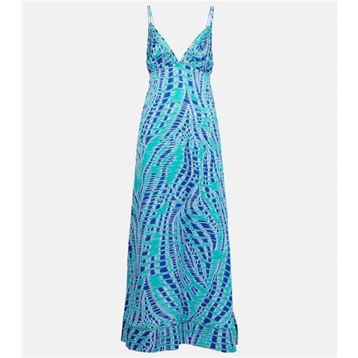 Poupette St Barth abito sottoveste cassandra in raso