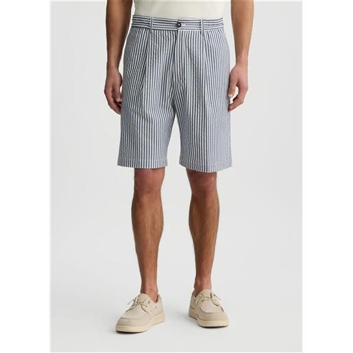 LIU JO bermuda uomo riga/white/d. Blue