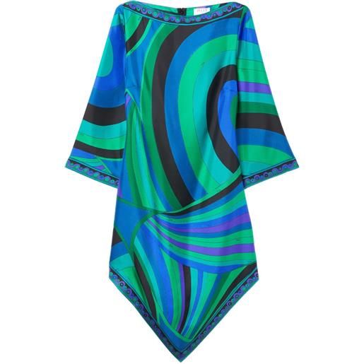 PUCCI tunica con stampa astratta - verde