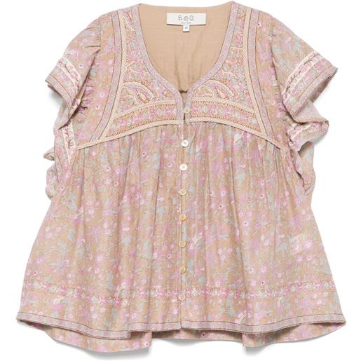Sea blusa gisela - toni neutri