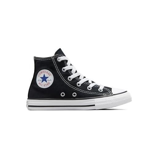Converse 3j231c chuck taylor all star unisex kids, black, eu 30