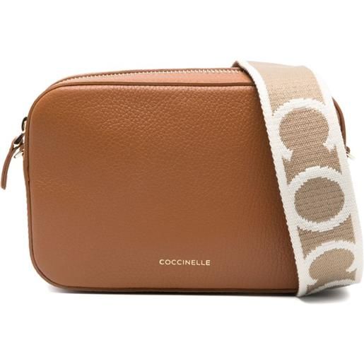 Coccinelle borsa a tracolla tebe - marrone