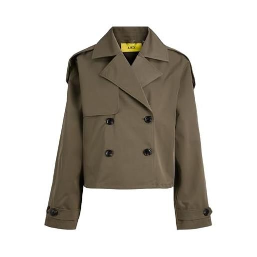 JACK & JONES jjxx jxcarlie otw sn-trench corto, oliva impolverato, s donna