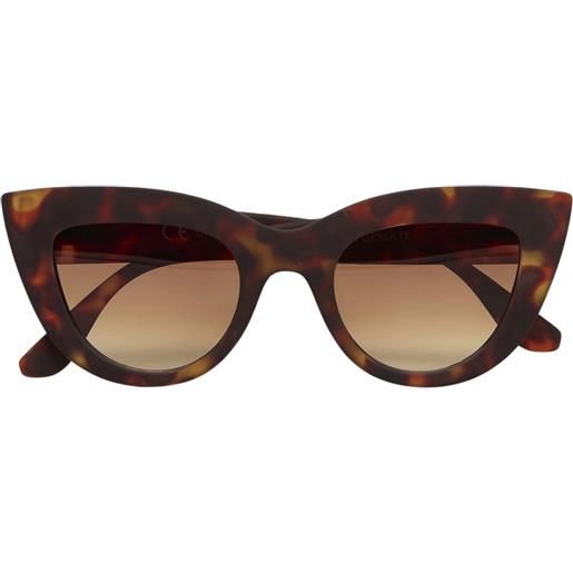 OKKIA occhiale da sole gatto big frame occhiali moda