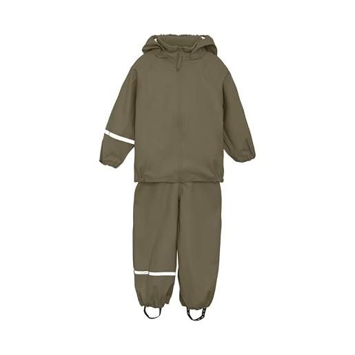 Celavi basic rainwear set-pu giacca impermeabile, tartaruga marina, 90 unisex-bambini e ragazzi