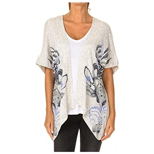 Desigual maglione da donna lorna 2 in 1 taglia, multi, 44