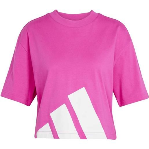ADIDAS t-shirt crop big logo donna