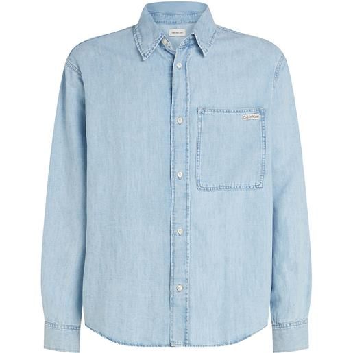 CALVIN KLEIN camicia in denim