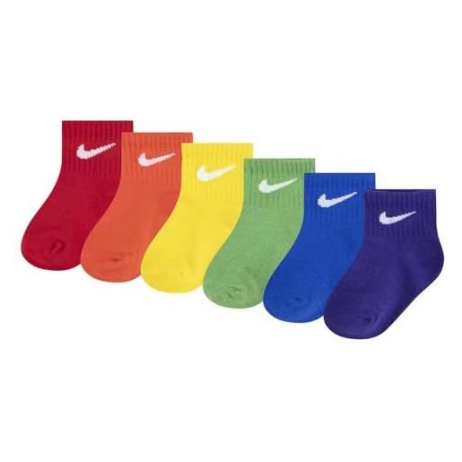 Nike swoosh half long socks 6 pairs eu 15