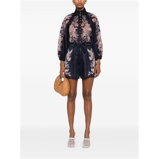 ZIMMERMANN shorts rhiannon - blu