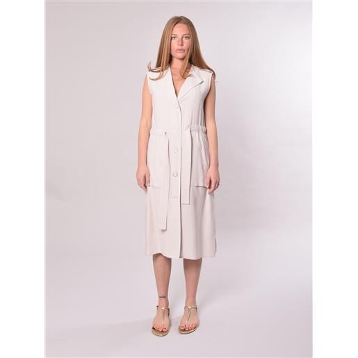 PETER HADLEY WOMAN abito trench beige