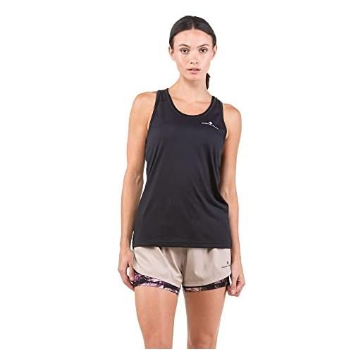 Ronhill - gilet standard da donna, colore: nero/bianco chiaro, 14