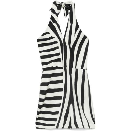 Cala de la Cruz abito corto veneta - bianco