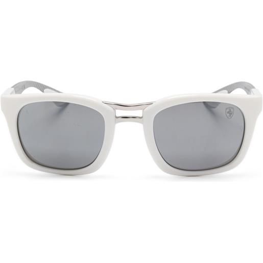 Ray-Ban occhiali da sole squadrati - bianco