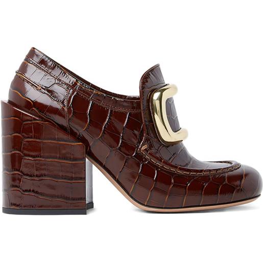 Sportmax pumps in pelle - marrone
