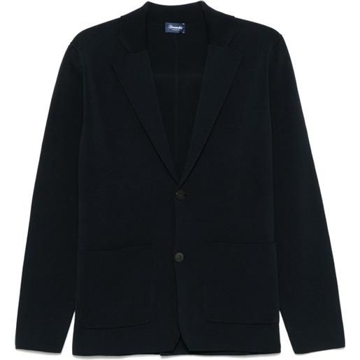 Drumohr blazer a coste - blu