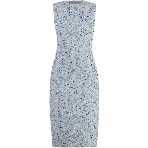 St. John abito midi smanicato - blu